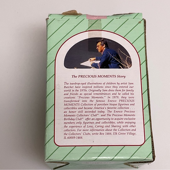 🔥 SALE 3/$20 The ENESCO PRECIOUS MOMENTS Ornament Bundles of Joy Bell Porcelain - Picture 6 of 6